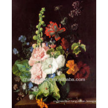 Colorful Canvas Oil Painting Of Flower For Sale
